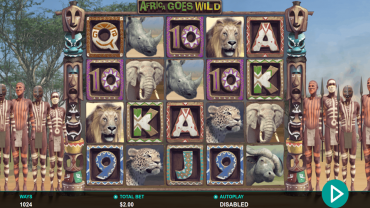 Leander Games Africa Goes Wild Slot Review