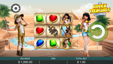 Leander Games Hidden Treasures of Cleopatra Slot Review