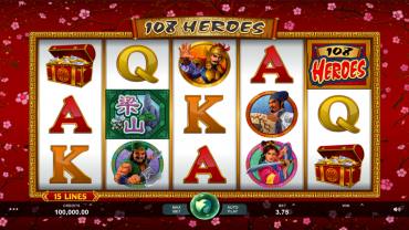 Microgaming 108 Heroes Slot Review