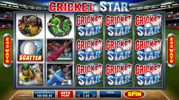 Microgaming Cricket Star Slot Review