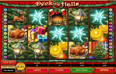 Microgaming Deck the Halls Slot Review