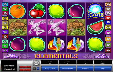 Microgaming Elementals Slot Review
