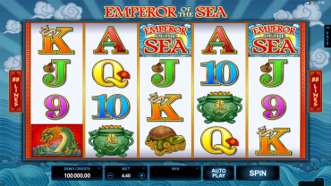 Microgaming Emperor of the Sea Slot Review