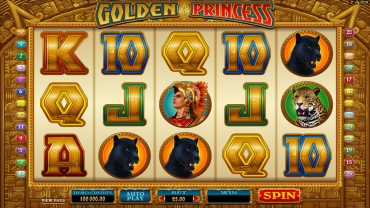 Microgaming Golden Princess Slot Review