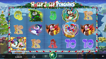 Microgaming Holly Jolly Penguins Slot Review