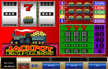 Microgaming Jackpot Express Slot Review