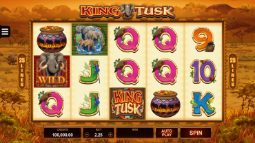 Microgaming King Tusk Slot Review