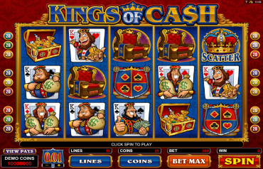 Microgaming Kings of Cash Slot Review