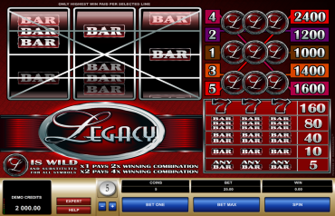 Microgaming Legacy Slot Review