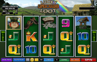 Microgaming Lucky Leprechauns Loot Slot Review