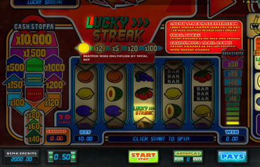 Microgaming Lucky Streak Slot Review