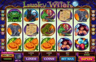 Microgaming Lucky Witch Slot Review