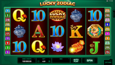 Microgaming Lucky Zodiac Slot Review