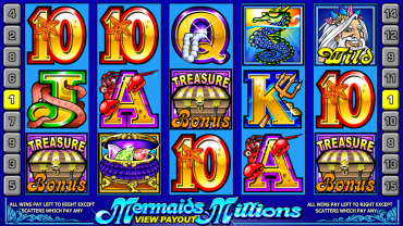 Microgaming Mermaids Millions Slot Review