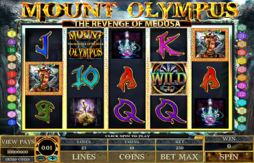 Microgaming Mount Olympus Slot Review