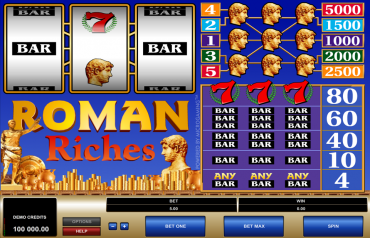 Microgaming Roman Riches Slot Review