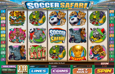 Microgaming Soccer Safari Slot Review