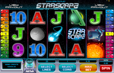 Microgaming Star Scape Slot Review