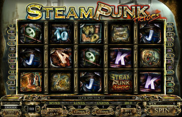 Microgaming Steam Punk Heroes Slot Review