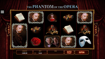 Microgaming The Phantom of the Opera Slot Review