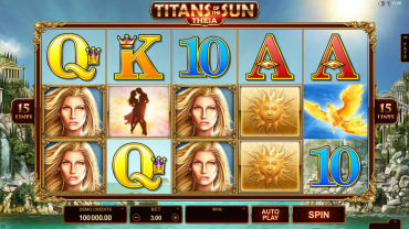 Microgaming Titans of the Sun Theia Slot Review