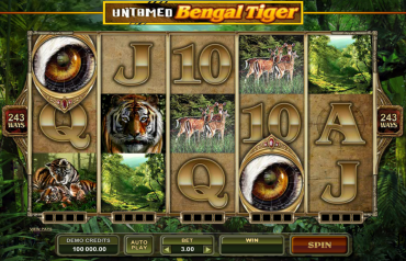 Microgaming Untamed Bengal Tiger Slot Review