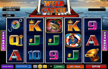 Microgaming Wild Catch Slot Review