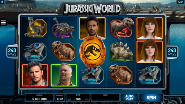 Microgaming Jurassic World Slot Review