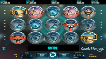 NetEnt Cosmic Fortune Slot Review