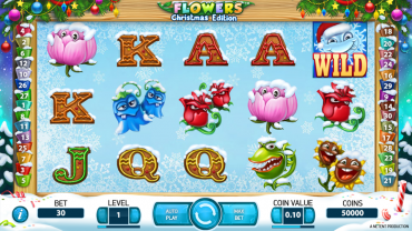 NetEnt Flowers Christmas Edition Slot Review