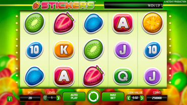 NetEnt Stickers Slot Review