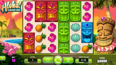 NetEnt Aloha! Cluster Pays Slot Review
