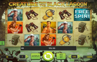 NetEnt Creature from Black Lagoon Slot Review