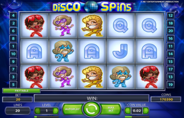 NetEnt Disco Spins Slot Review