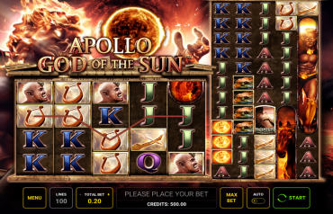 Novomatic Apollo God of the Sun Slot Review
