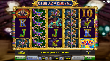 Novomatic Cirque Du Cheval Slot Review