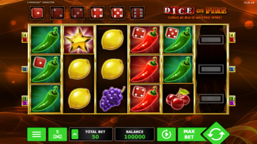 Novomatic Dice on Fire Slot Review
