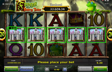 Novomatic Frogs Fairy Tale Slot Review