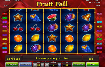 Novomatic Fruit Fall Slot Review