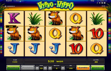 Novomatic Hypno Hippo Slot Review
