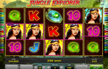 Novomatic Jungle Explorer Slot Review