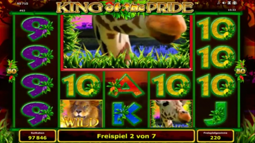 Novomatic King of the Pride Slot Review