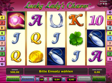 Novomatic Lucky Lady’s Charm Slot Review
