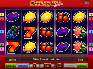 Novomatic Sizzling Hot Deluxe Slot Review