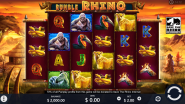 PariPlay Rumble Rhino Slot Review