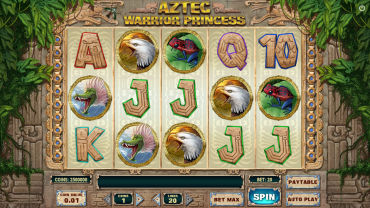 Play’n Go Aztec Warrior Princess Slot Review