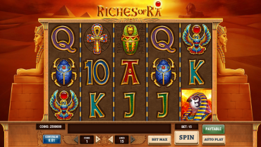 Play’n Go Riches of Ra Slot Review