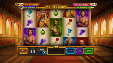 Playtech Age of the Gods: Mighty Midas Slot Review