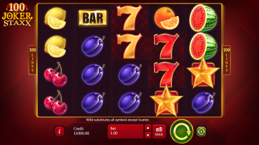 Playson 100 Joker Staxx: 100 Lines Slot Review