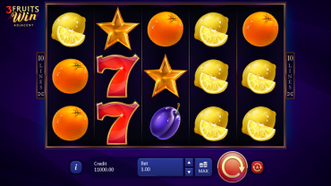 Playson 3 Fruits Win: 10 lines Slot Review